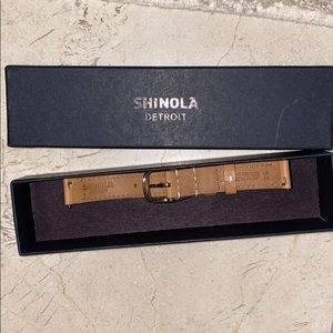 Shinola Detroit Tan Band ⏰